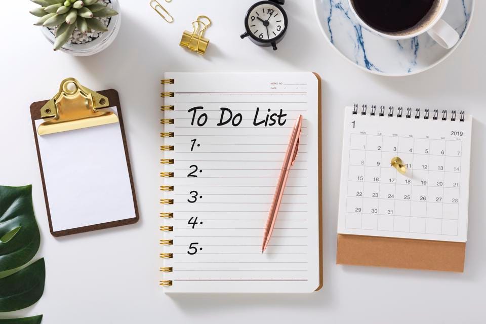 To do list To do list